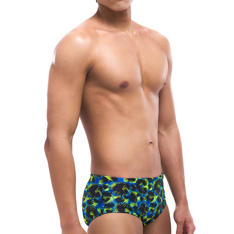 SENTI Men's New Classic Clivia Square Leg Swimsuit Blue [MSP-25410] 디테일