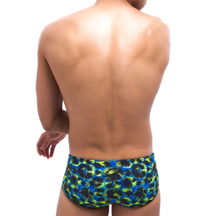 SENTI Men's New Classic Clivia Square Leg Swimsuit Blue [MSP-25410] 디테일