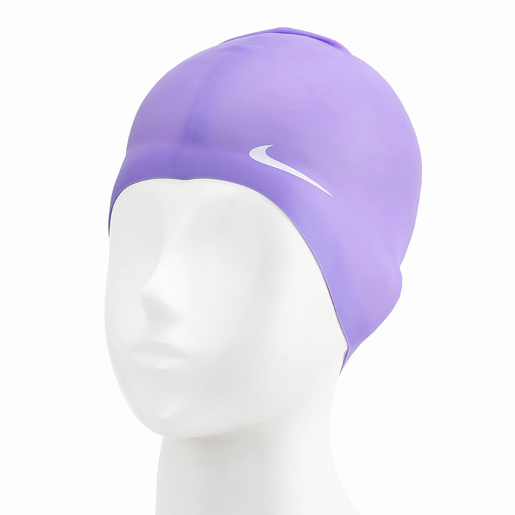 NIKE SWIM Solid Silicone Swim Cap Hydrangers [93060-576 FINA Approved] 디테일