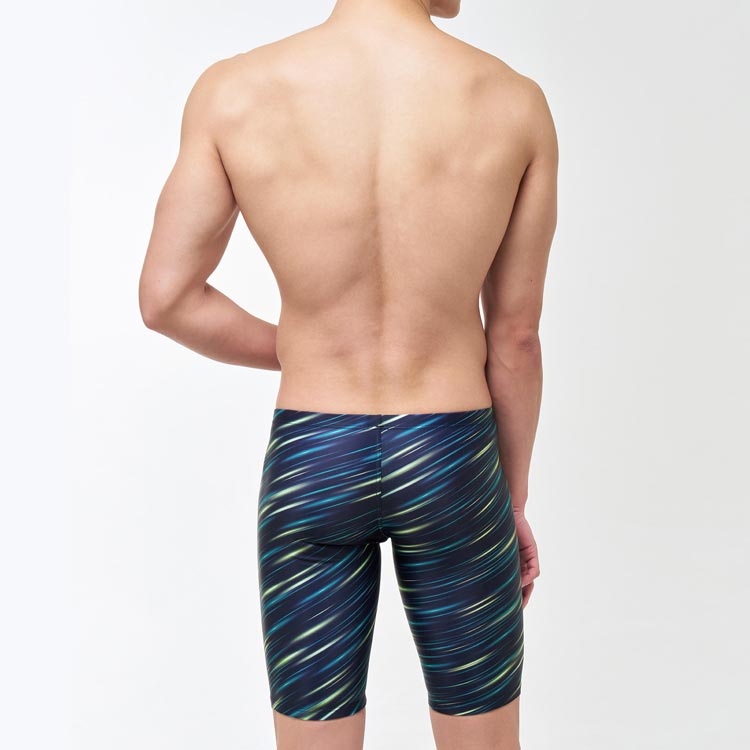 SENTI Men's Eternal Jammer Swimsuit Lime [MSTQ-25304] 디테일