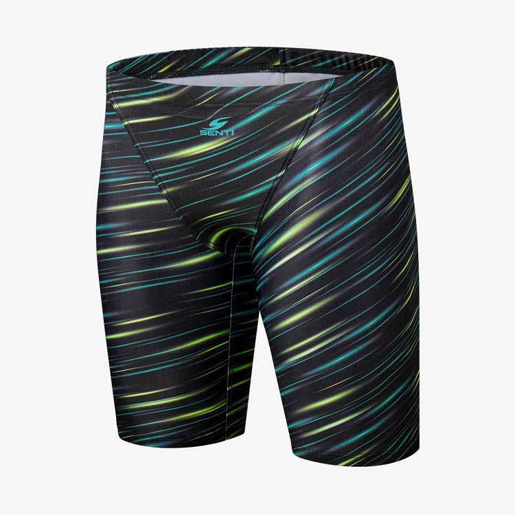 SENTI Men's Eternal Jammer Swimsuit Lime [MSTQ-25304] 디테일