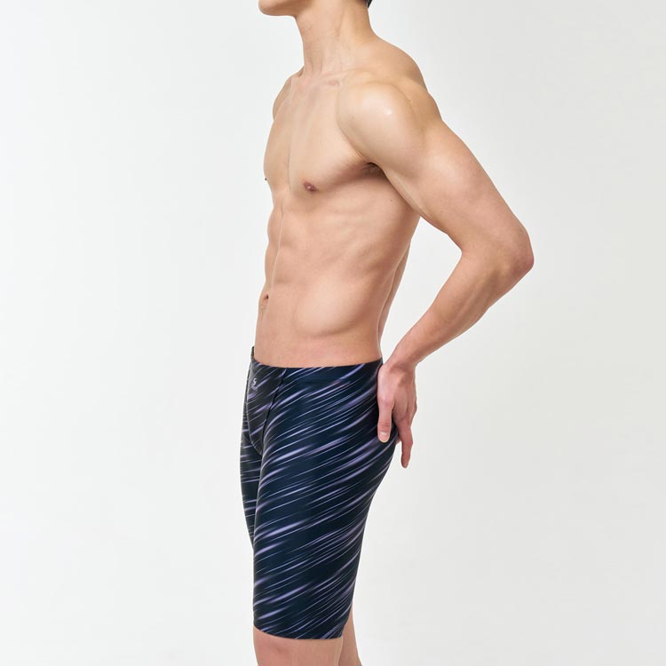 SENTI Men's Eternal Jammer Swimsuit Gray [MSTQ-25303] 디테일