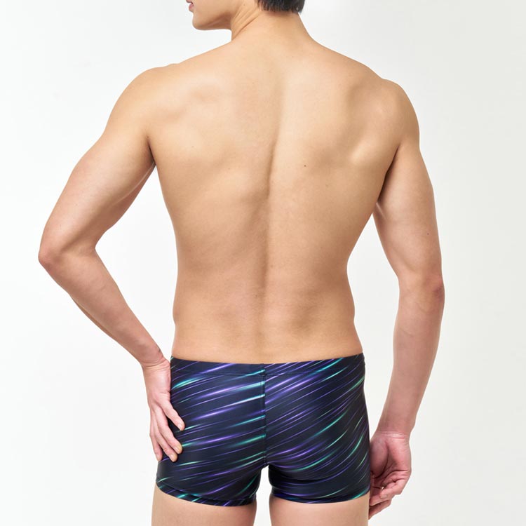 SENTI Men's Eternal Square Purple [MSB-25609] 디테일