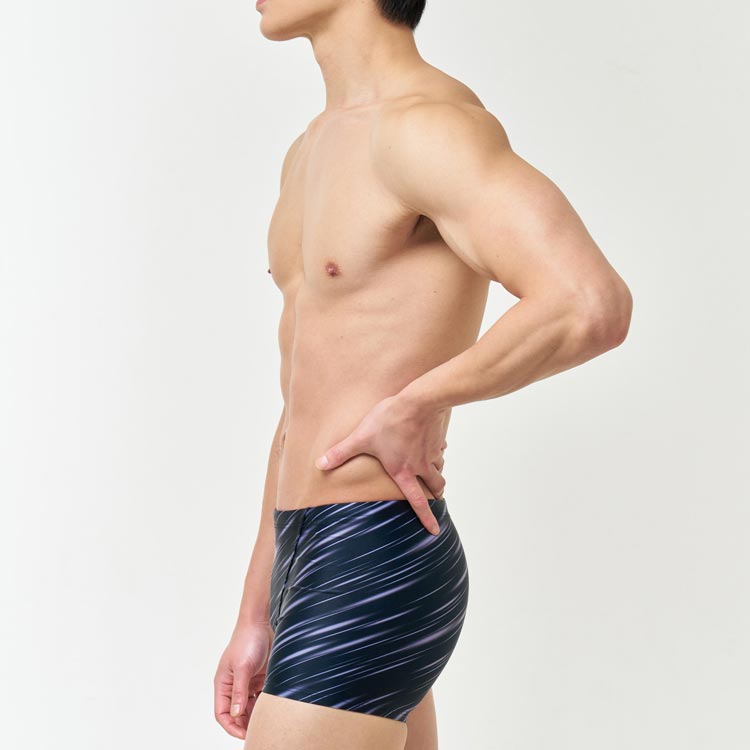 SENTI Men's Eternal Square Gray [MSB-25607] 디테일