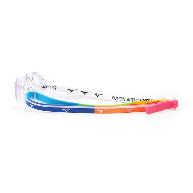 MIZUNO Excel Eye Fusion Water ノンクッション ミラー 水泳ゴーグル クリアホワイト [N3XEC08101 WA承認] 디테일