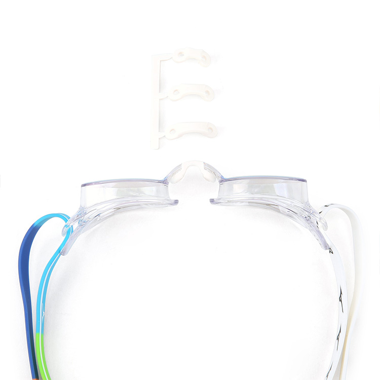 MIZUNO Excel Eye Fusion Water ノンクッション ミラー 水泳ゴーグル クリアホワイト [N3XEC08101 WA承認] 디테일