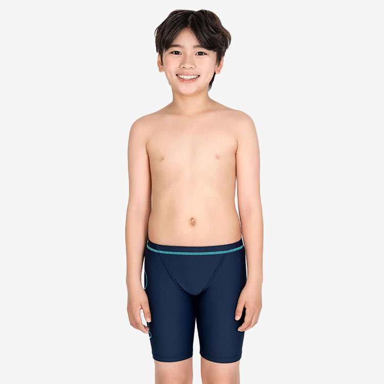 SENTI Kids Essential Basic Bubble Jammer Swimsuit Navy Green [MSTJ-B203 Boys Swimsuit ] 디테일