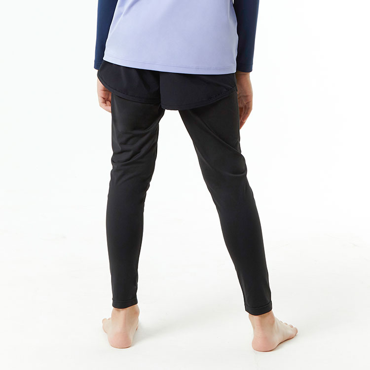 SENTI Kids Active Shorts Water Leggings Black [SAR-KL31] 디테일