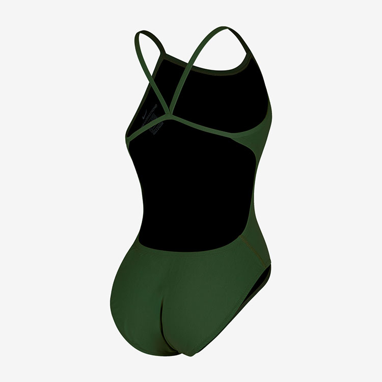 NIKE SWIM Women's Answer Solid Cut Out Swimsuit George Green [NESSA018-371 ] 디테일