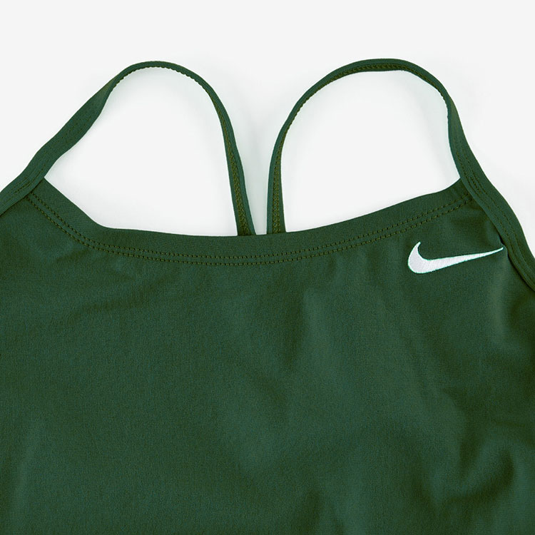 NIKE SWIM Women's Answer Solid Cut Out Swimsuit George Green [NESSA018-371 ] 디테일