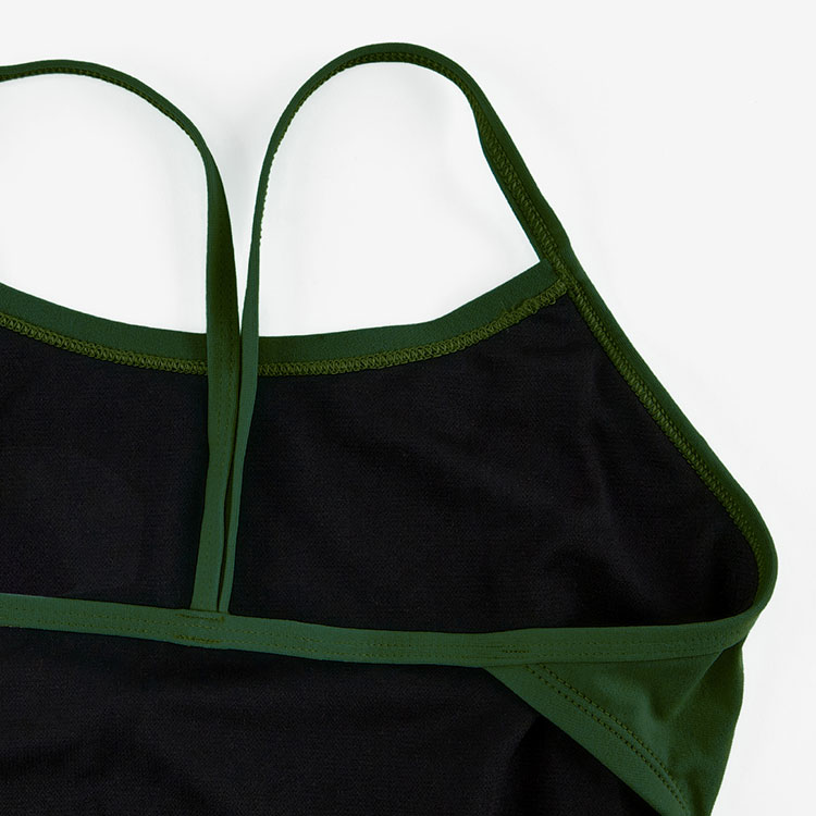 NIKE SWIM Women's Answer Solid Cut Out Swimsuit George Green [NESSA018-371 ] 디테일