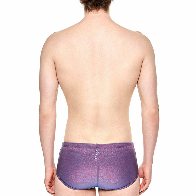 HOOG Fun Shine Square Leg Swimsuit Slimfit Pink Pansy [MFM1020 Men's] 디테일