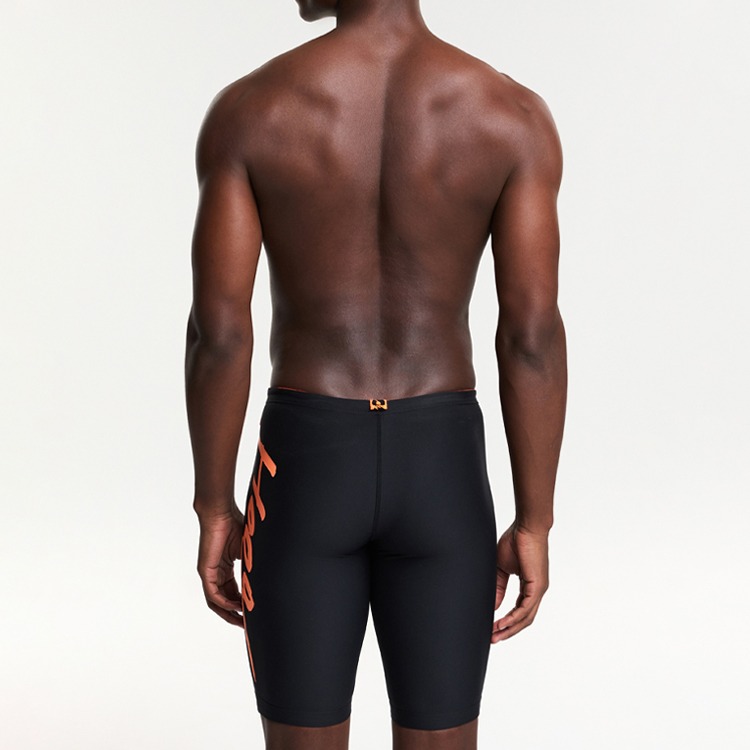HOOG Men's 723 Oscar Jammer Swimsuit Slimfit Black Orange [MLT977] 디테일