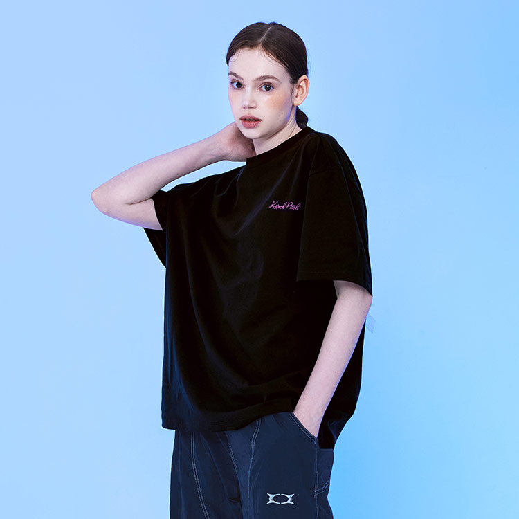 レディース Siren オーバーサイズTシャツ ブラック