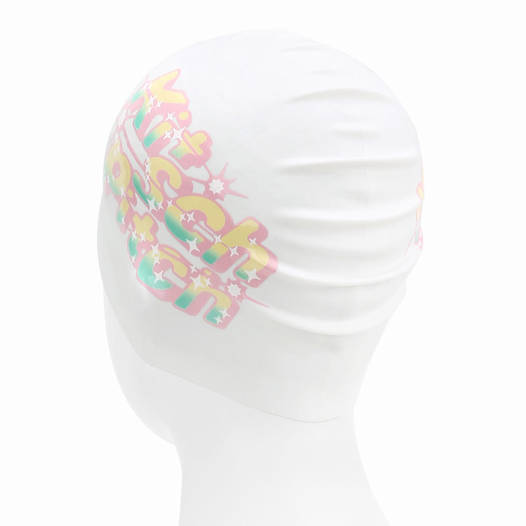 KITSCH PITCH Twinkle Kipi Silicone Swim Cap Orange [KF2USC011] 디테일