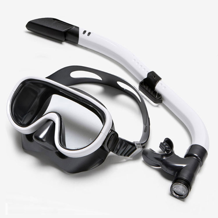 TUSA Reef Tourer New Snorkeling Set グレー ホワイト [RC-1117Q (GMW)]