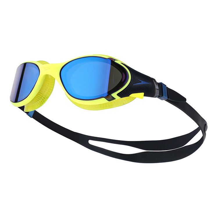 SPEEDO Biofuse 2.0 ミラー ゴーグル イエロー スモーク [8-00233114504]