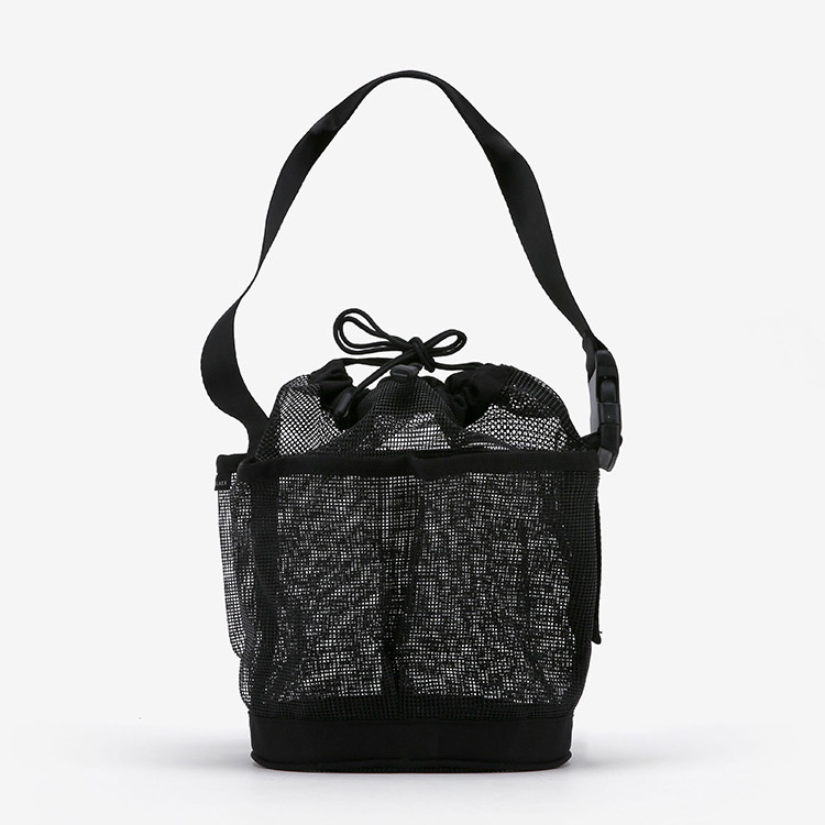 BLANC BLACK String メッシュ スイミングバッグ ブラック [B400(BK)]