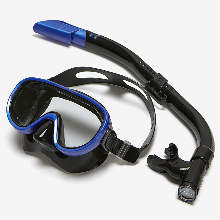 TUSA リーフツアラーニューシュノーケリングセットブラックブルー [RC-1117Q（BKMB）]
