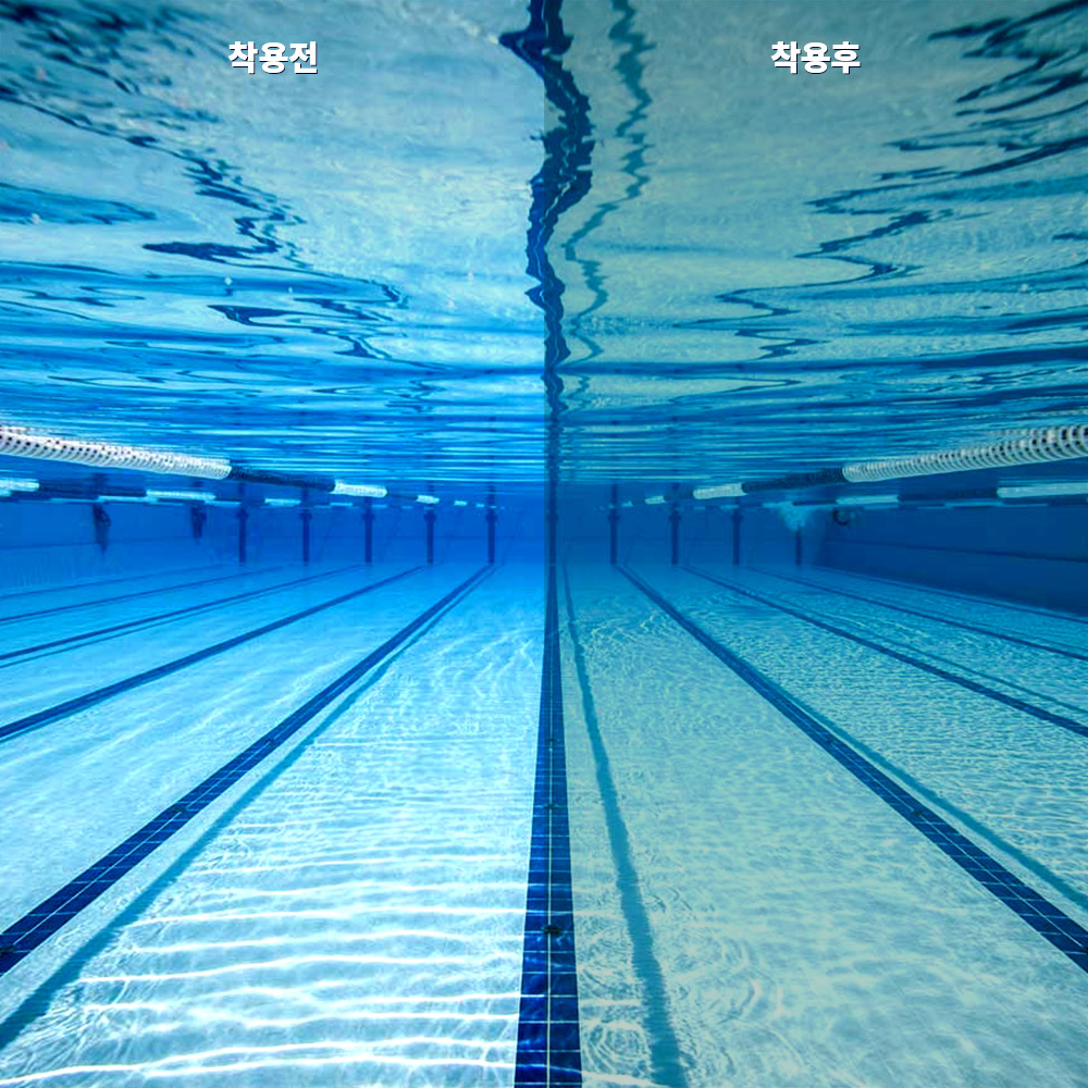 AQUWIN Aqua Blade Goggles Smoke Black [CS108(SMBK)] 디테일