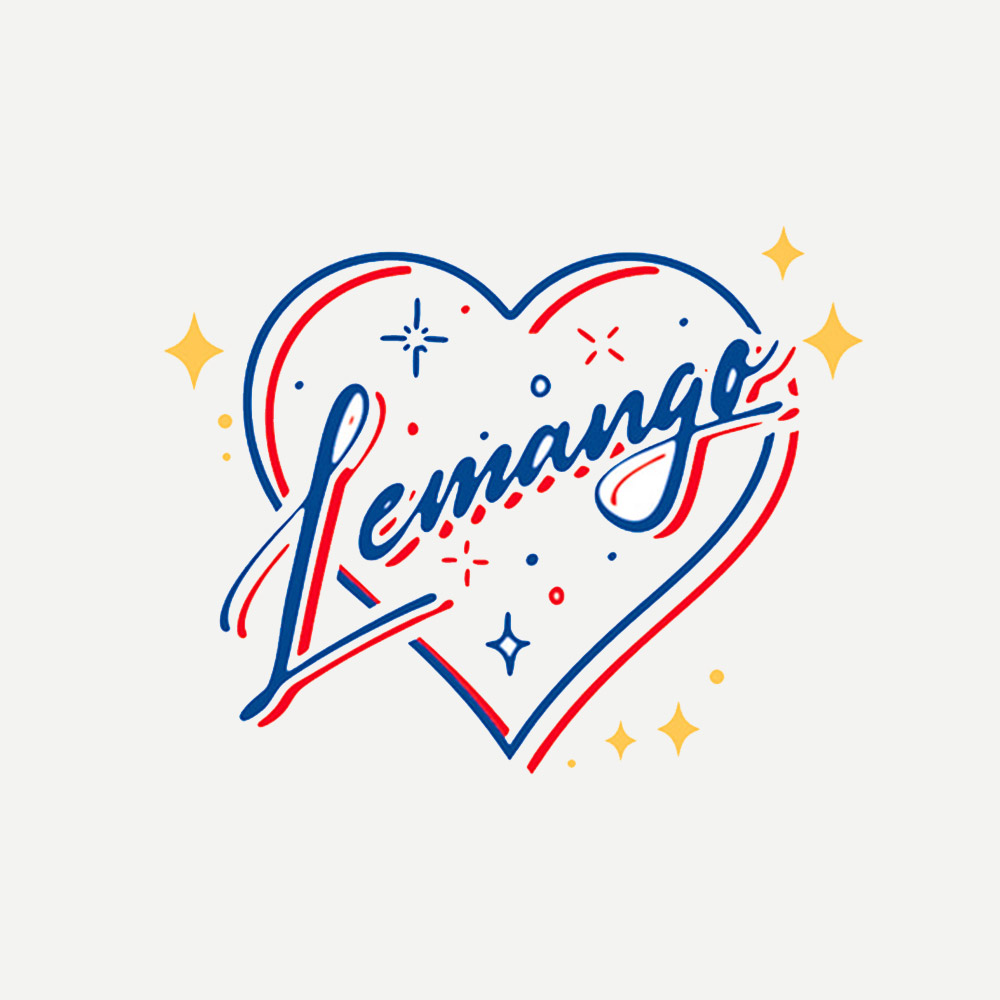 LEMANGO Love letter Silicone Swim Cap white [LGNSC60006316] 디테일