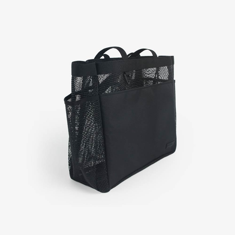 SENTI Mesh Small Tote Bag Black [SB-101 Swim Bag] 디테일