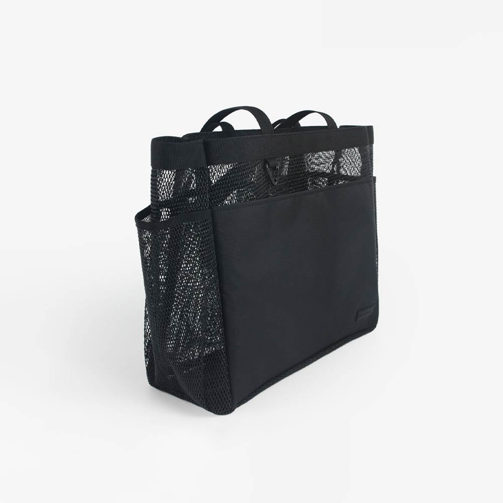 SENTI Mesh Big Tote Bag Black [SB-102 Swim Bag] 디테일