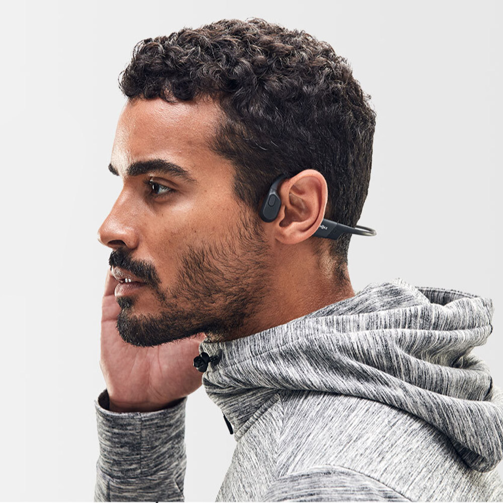 SHOKZ OpenRun Type-C S805 Bluetooth Bone Conduction Earphones Black [OPENRUN S805(BLK) Wireless Earphones] 디테일