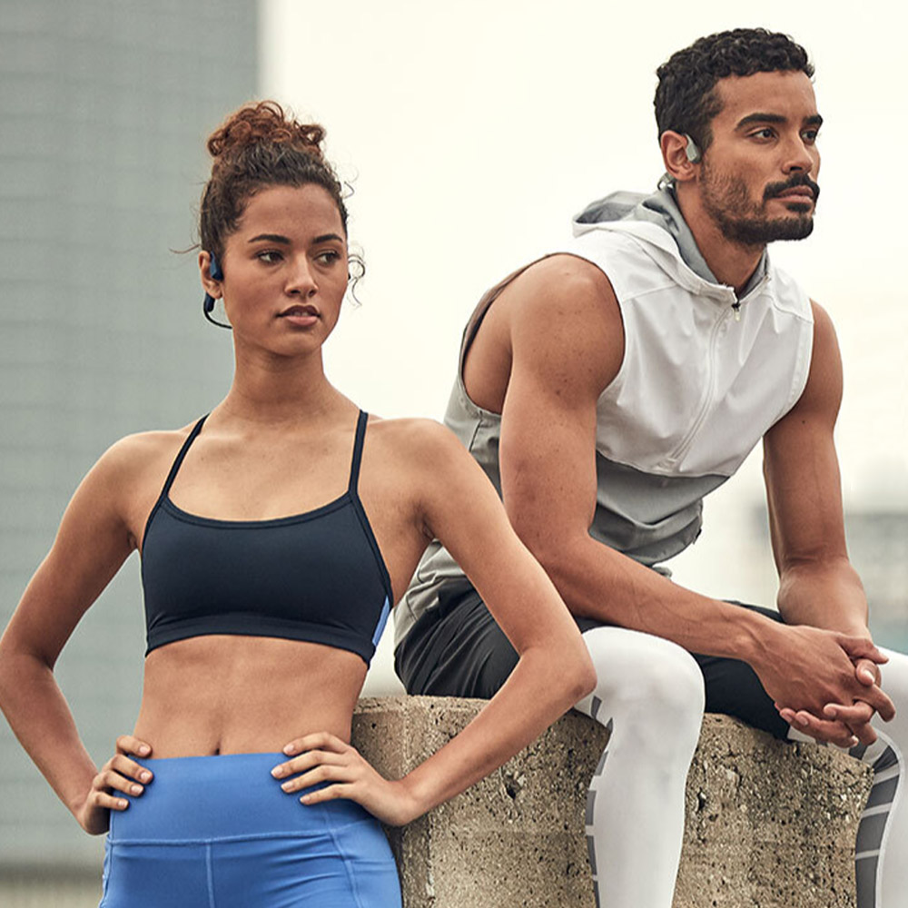 SHOKZ Open Run Cタイプ S805 Bluetooth 骨伝導 イヤホン ブルー [OPENRUN S805(BLU) Wireless Earphones] 디테일