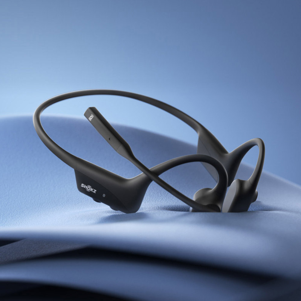 SHOKZ OpenComm 2 Type-C C120 Bluetooth Bone Conduction Headset Black [OPENCOMM2 C120(BLK) Wireless Earphones] 디테일