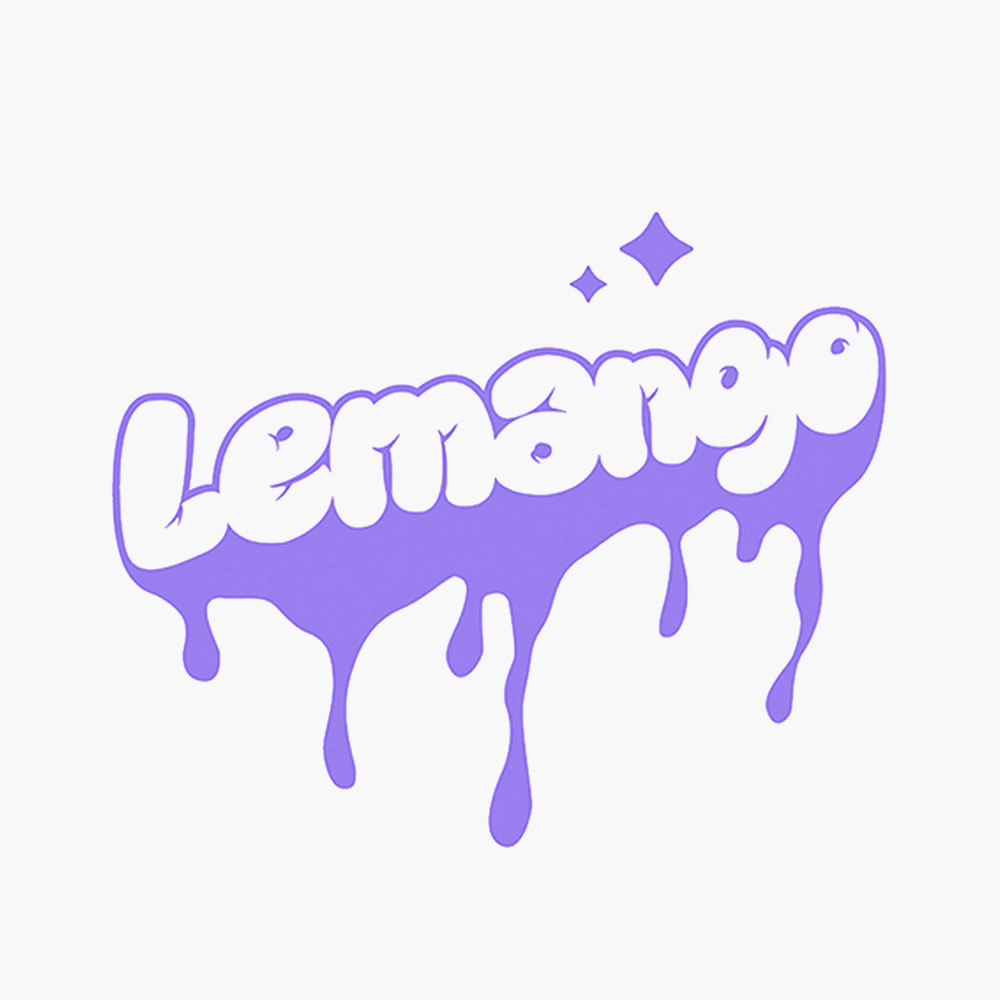 LEMANGO Drippy シリコン スイムキャップ ラベンダー [LGNSC61005231 水泳帽] 디테일