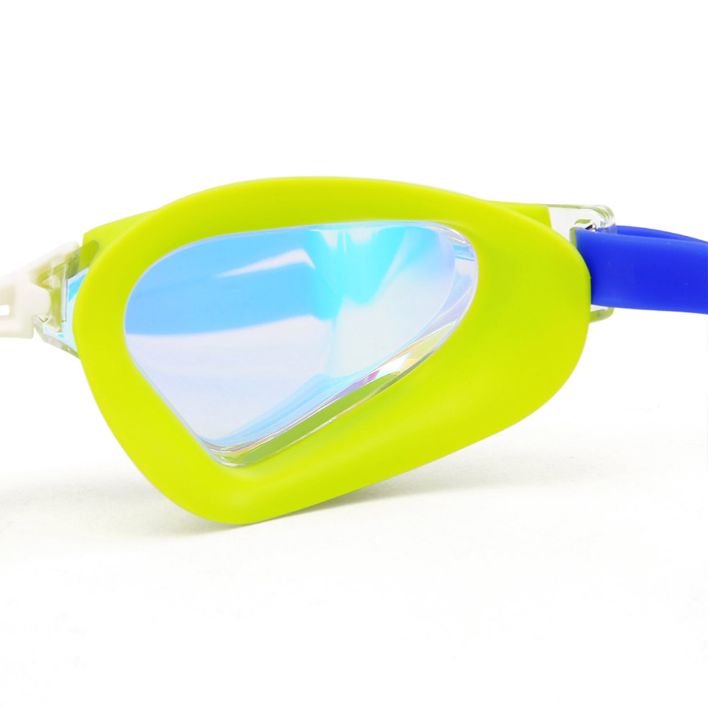 SWANS Valkyrie Premium Antifog Mirrored Goggles  Aqua Coral Orange [MSR-012M AB(COR) World Aquatics Approved] 디테일