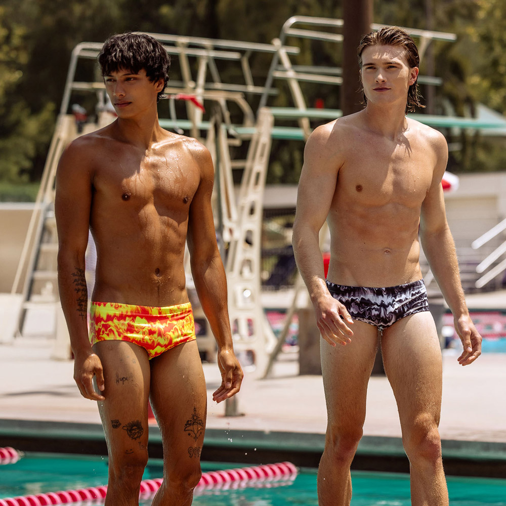 SENTI Tidefall Semi Boxer Swimsuit Black [MSP-25425 Men's] 디테일