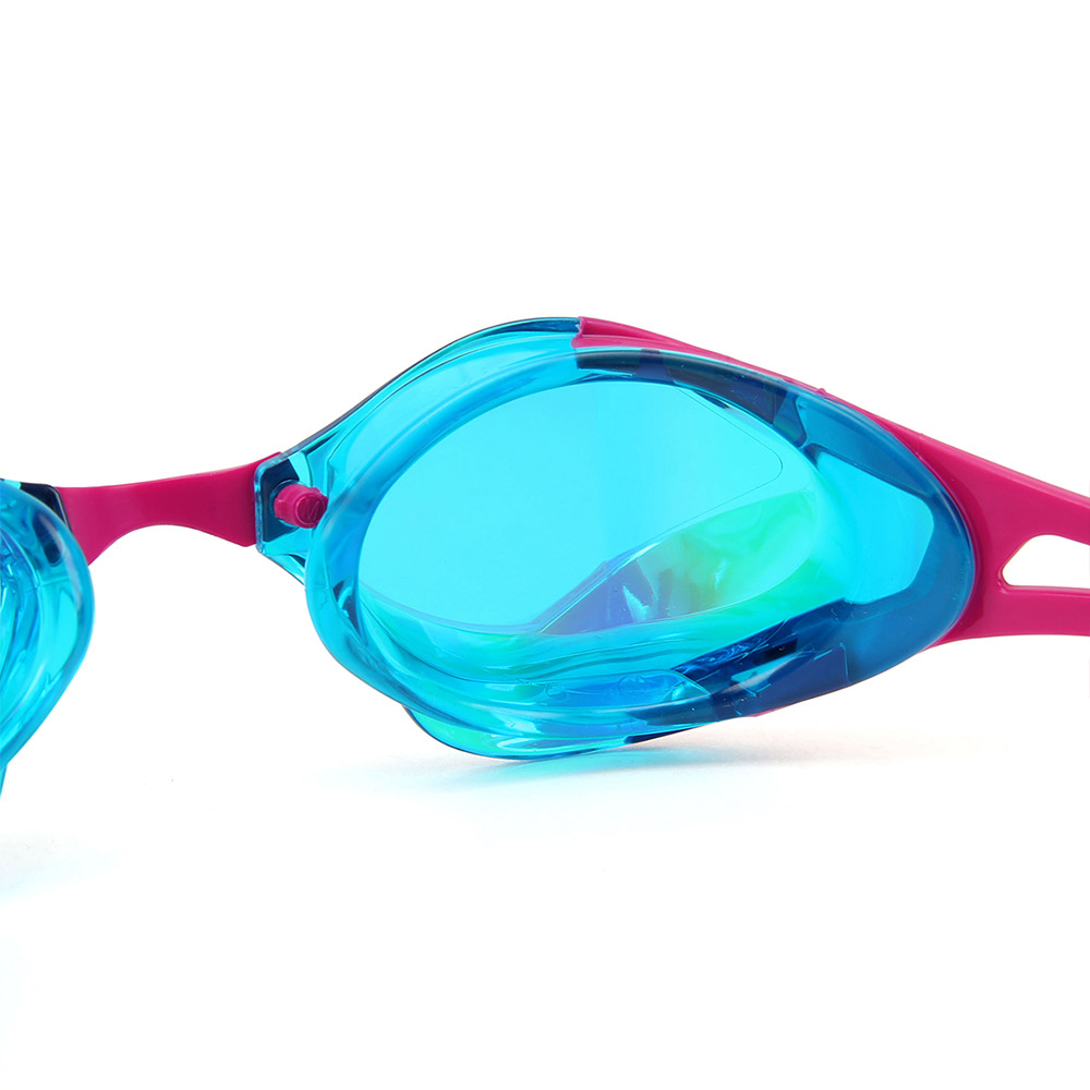 VIEW BladeF Zero Swipe Antifog Mirrored Non-Cushioned Goggles Emerald [V128SAM(AMEM) World Aquatics Approved] 디테일
