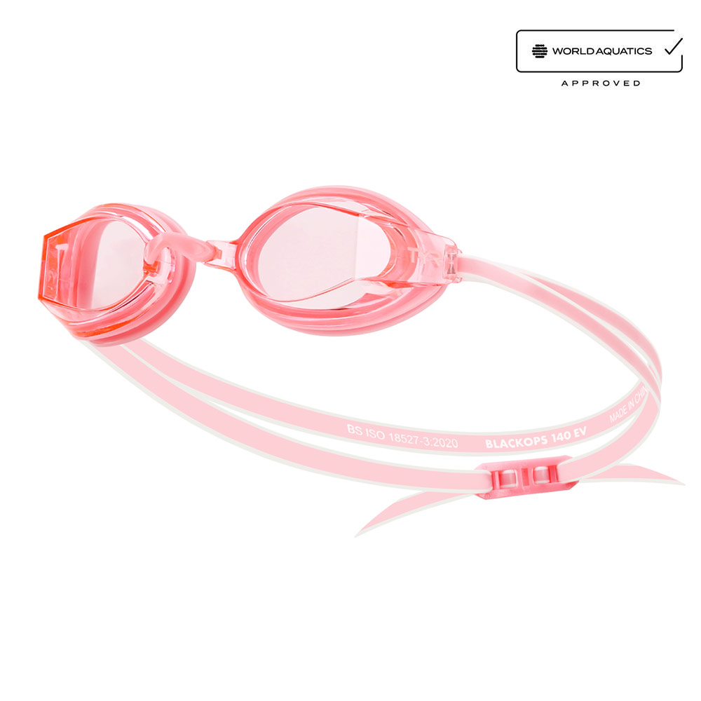 TYR Black OPS 140 EV Women's Goggles Pink [LGBKOPF-670 World Aquatics Approved]
