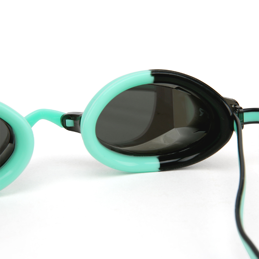 TYR Black OPS 140 EV Racing Women's Mirrored Goggles SilverMint [LGBKOPFM-718 World Aquatics Approved] 디테일