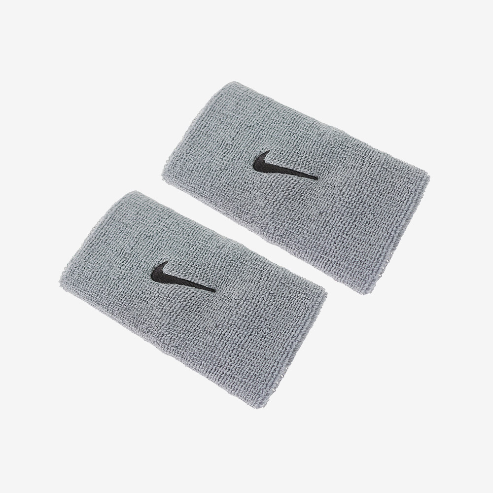 NIKE Swoosh Classic Doublewide Wristband Gray [II5119-005]