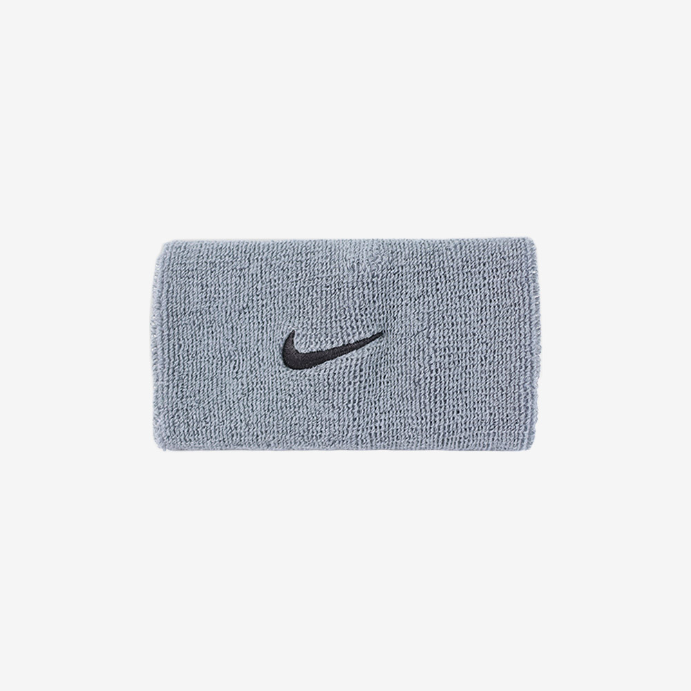 NIKE Swoosh Classic Doublewide Wristband Gray [II5119-005] 디테일