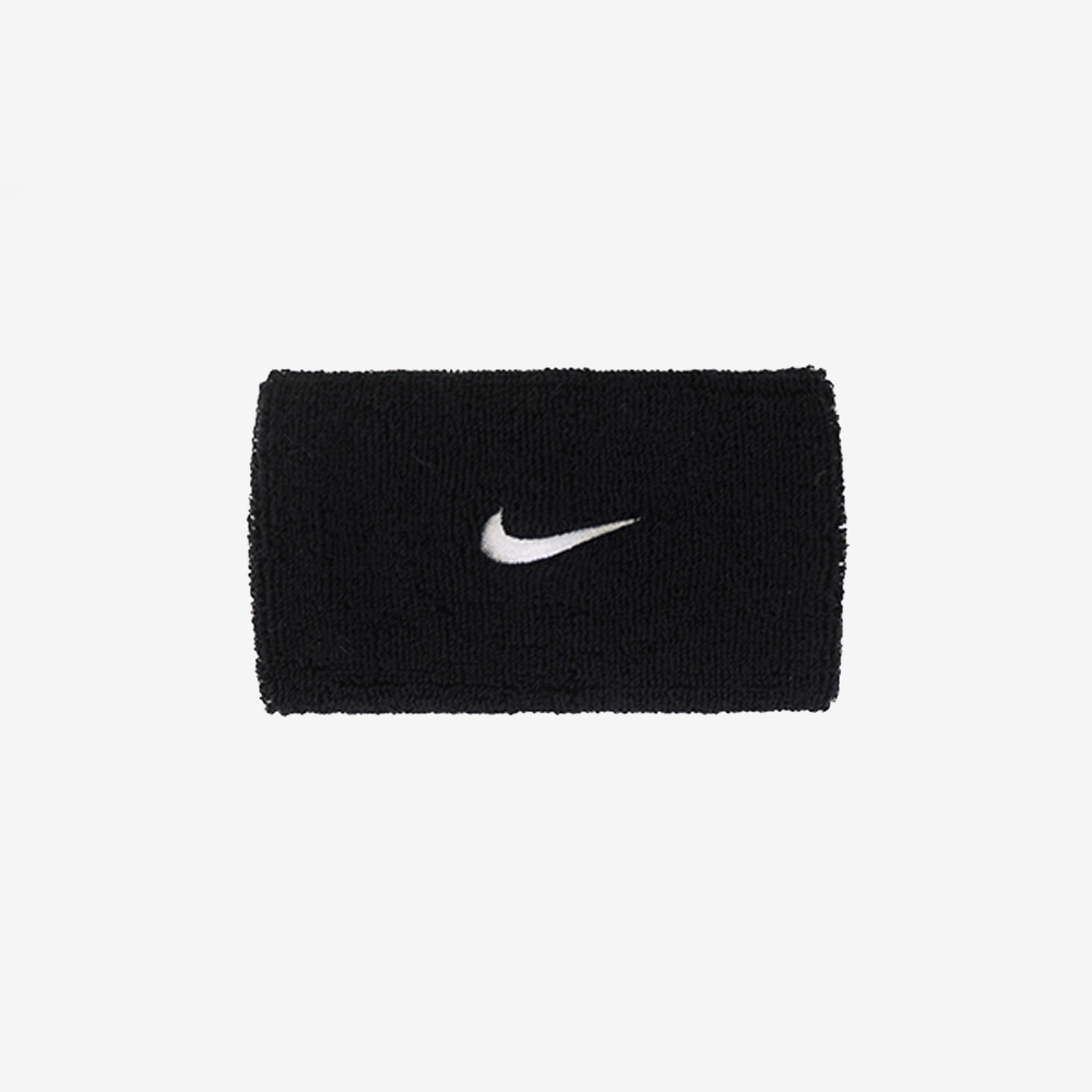 NIKE Swoosh Classic Doublewide Wristband Black [II5119-010] 디테일