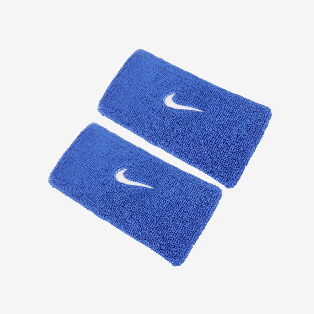 NIKE Swoosh Classic Doublewide Wristband Blue [II5119-400]