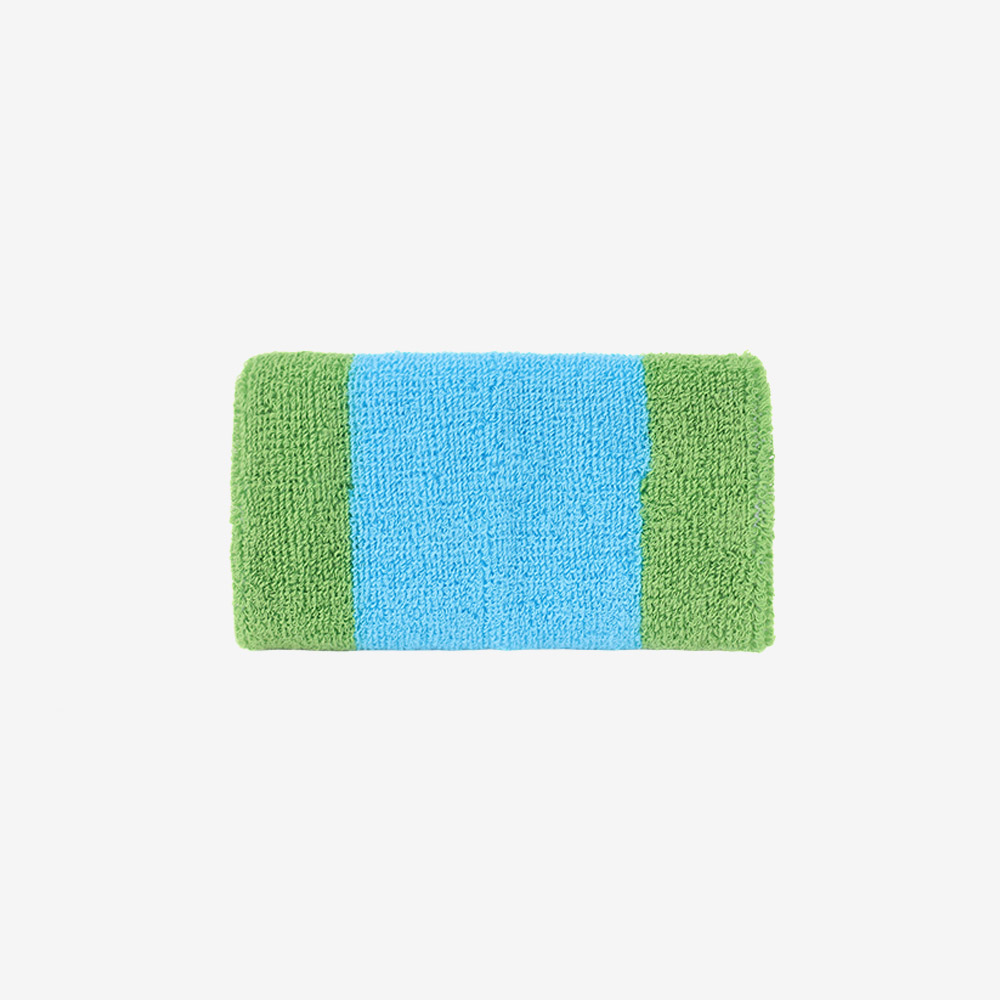 NIKE Swoosh Classic Doublewide Wristband Green Sky [II5119-488] 디테일