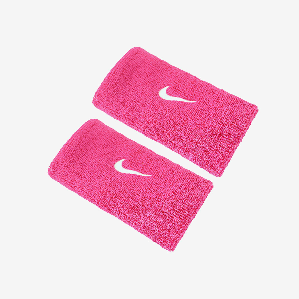 NIKE Swoosh Classic Doublewide Wristband Vivid Pink [II5119-639]