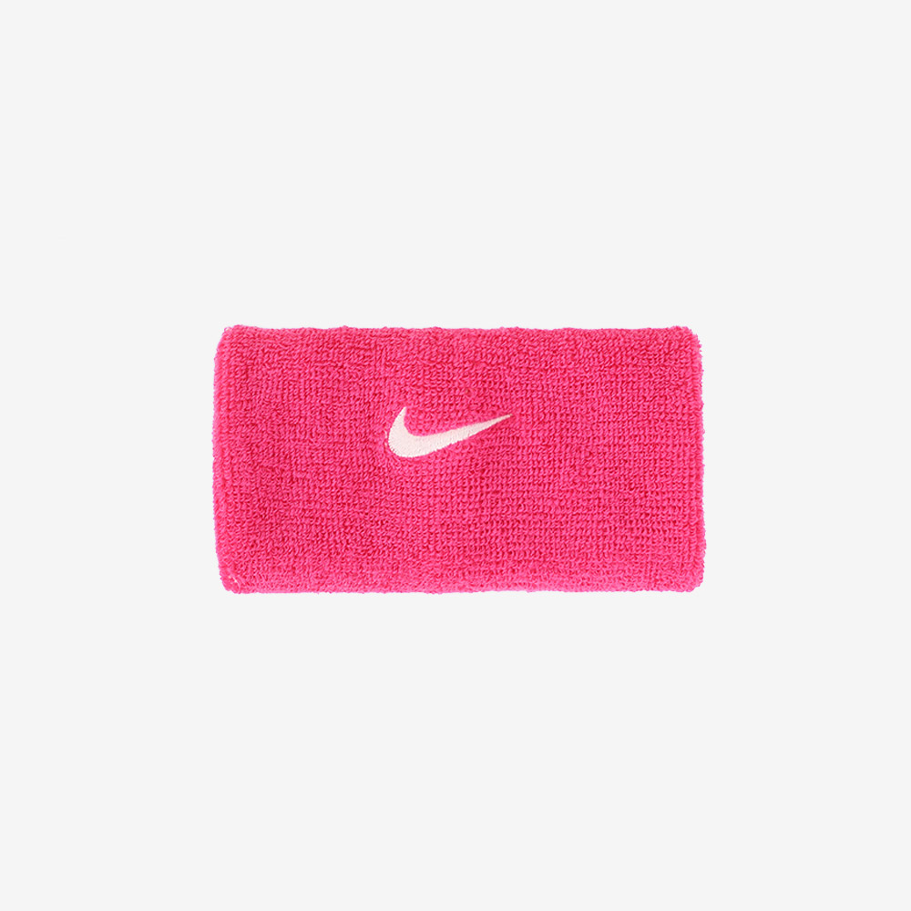 NIKE Swoosh Classic Doublewide Wristband Vivid Pink [II5119-639] 디테일