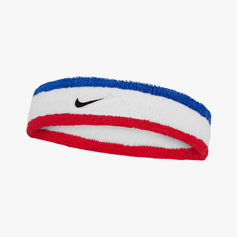 NIKE Swoosh Classic Headband BlueWhiteRed [II5131-467]