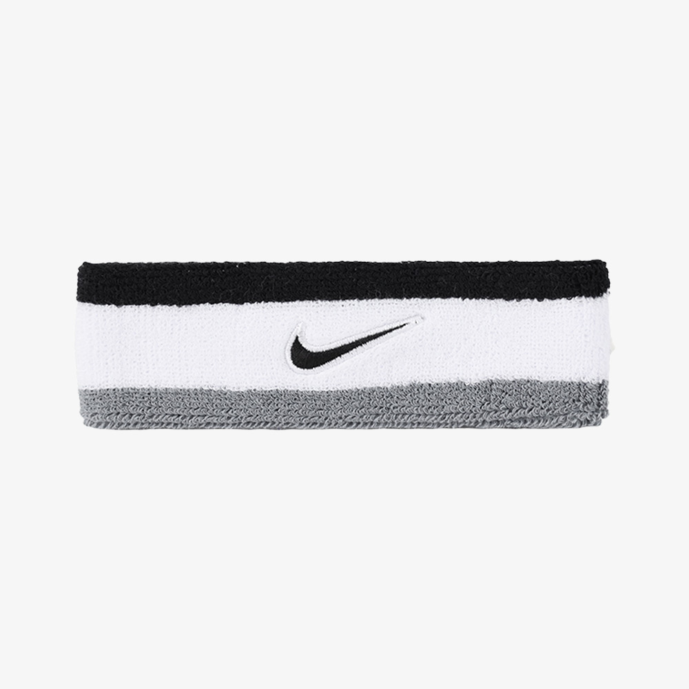 NIKE Swoosh Classic Headband BlackWhiteGray [II5131-122] 디테일