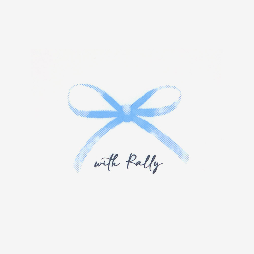 RALLY Color Ribbon Silicone Swim Cap Blue [QRUC301(BLU)] 디테일