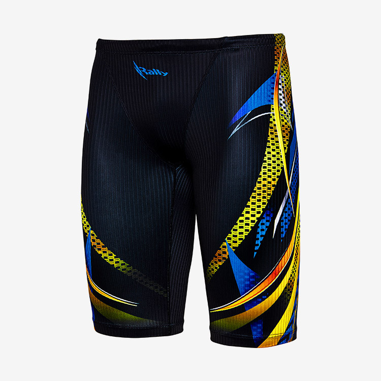 RALLY Lau Jammer Swimsuit Black [QSMH214 Men's] 상품컷