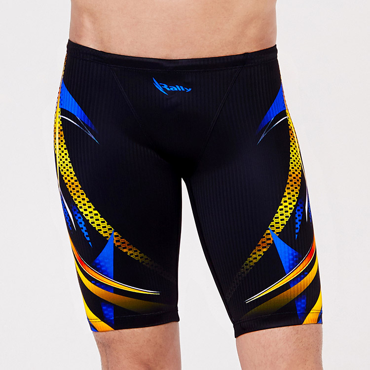 RALLY Lau Jammer Swimsuit Black [QSMH214 Men's] 디테일