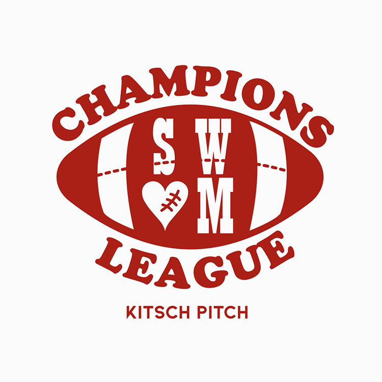 KITSCH PITCH Kitsch Love Rugby シリコン スイムキャップ バーガンディ [KF4USC009 水泳帽] 디테일