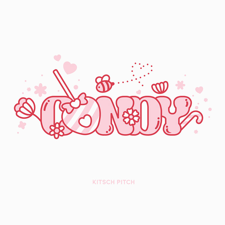 KITSCH PITCH Candy Pop シリコン スイムキャップ ホワイト [KF4USC011 水泳帽] 디테일